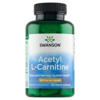 Swanson Acetyl L-Carnitine kapsułki, 100 szt.