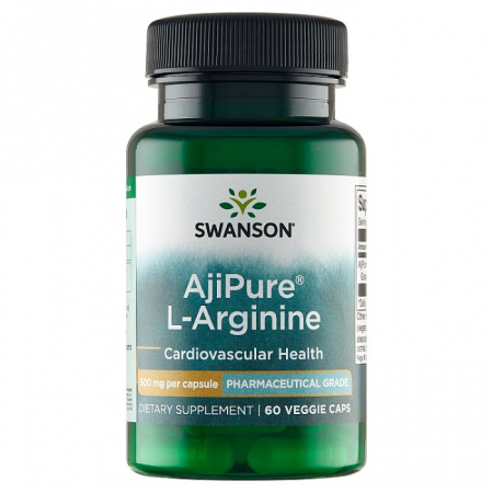 SWANSON Ajipure L-Arginine 60 kapsułek