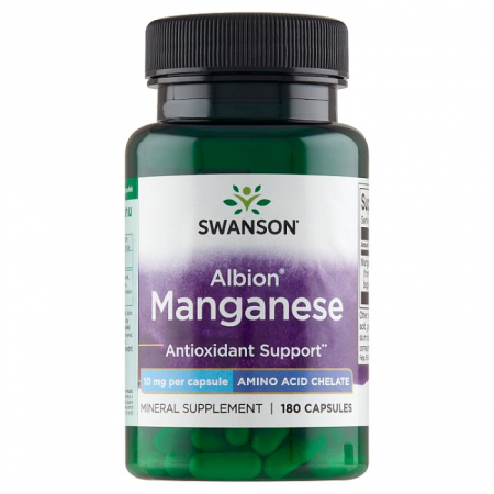 SWANSON Albion Chelat Manganu 180 kapsułek