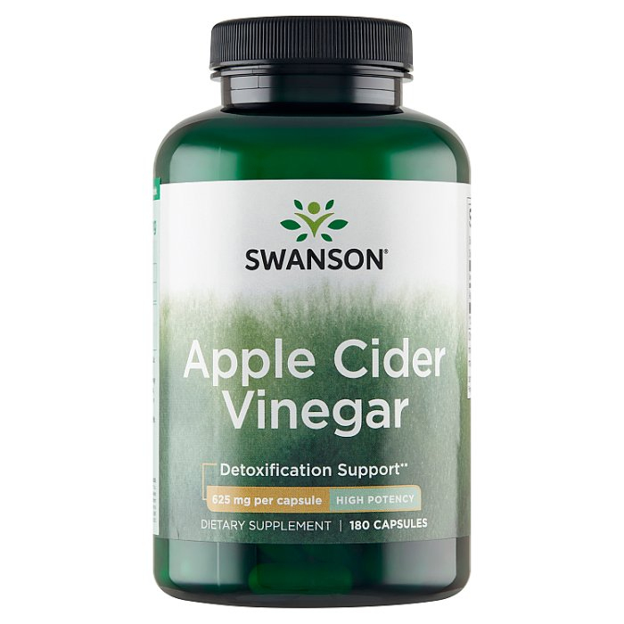 Swanson Apple Cider Vinegar kapsułki, 180 szt.