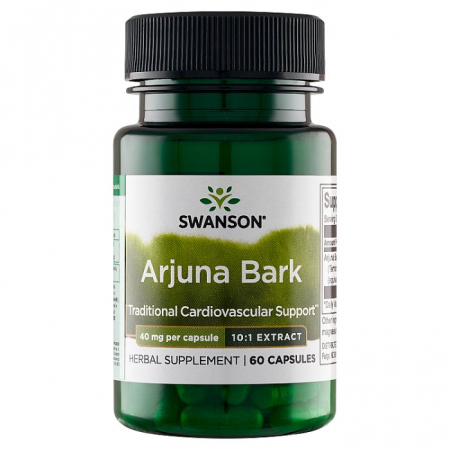 SWANSON Arjuna Bark 60 kapsułek