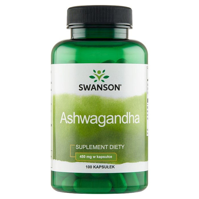 Swanson Ashwagandha 450 mg kapsułki, 100 szt.