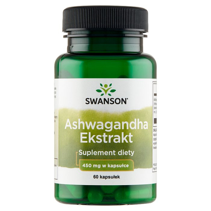 SWANSON Ashwagandha Extract 60 kapsułek