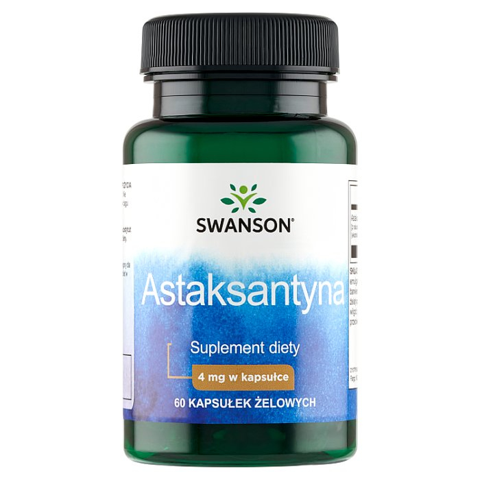SWANSON Astaxanthin 4 mg 60 kapsułek