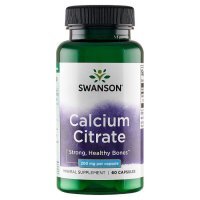Swanson Calcium Citrate 200 mg kapsułki, 60 szt.