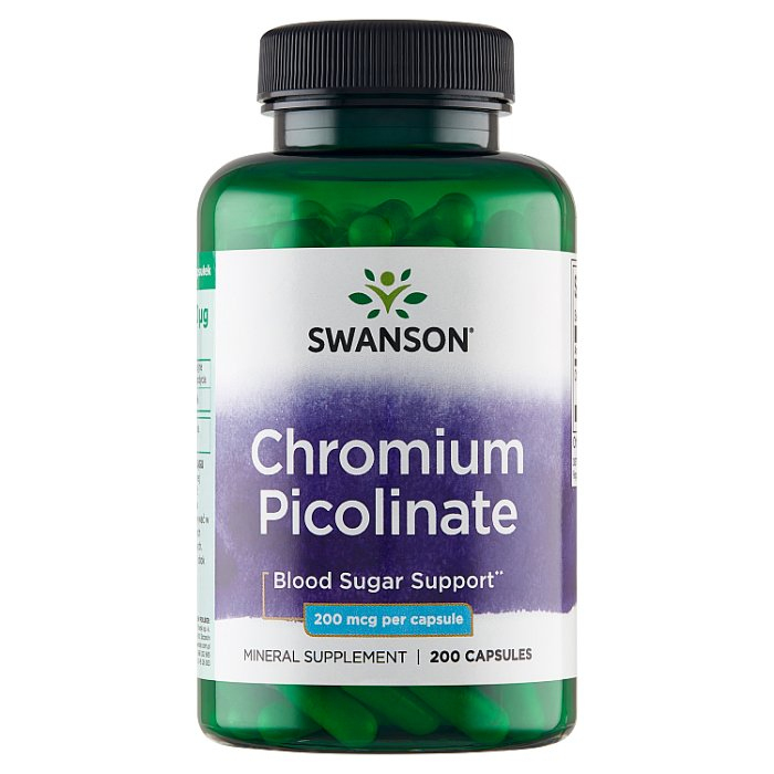 Swanson Chromium Picolinate kapsułki, 200 szt.