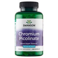 Swanson Chromium Picolinate kapsułki, 200 szt.