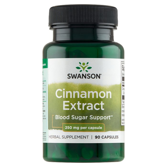 Swanson Cinnamon Extract kapsułki, 90 szt.