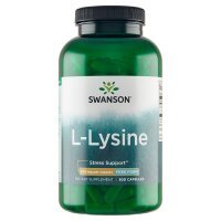 Swanson Free-Form L-Lysine kapsułki, 300 szt.
