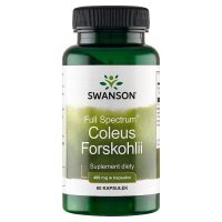 Swanson Full Spectrum Coleus forskohlii kapsułki 400 mg, 60 szt.