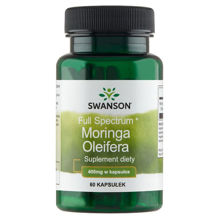Swanson Full Spectrum Moringa Oleifera kapsułki, 60 szt.