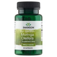 Swanson Full Spectrum Moringa Oleifera kapsułki, 60 szt.