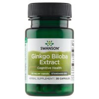 SWANSON Ginkgo Biloba Extract 30 kapsułek
