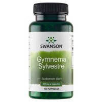 Swanson Gymnema Sylvestre leaf kapsułki, 100 szt.