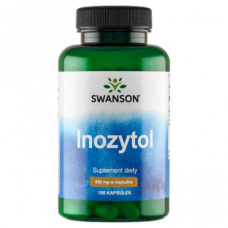 SWANSON Inositol 100 kapsułek
