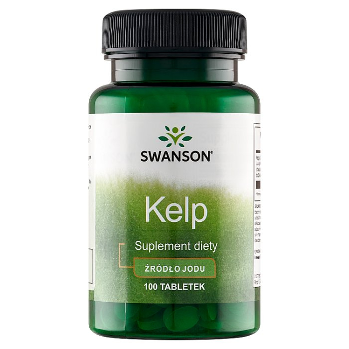 Swanson Kelp tabletki, 100 szt.