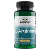 SWANSON L-Arginine 500 mg 100 kapsułek