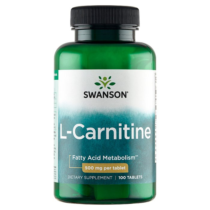 Swanson L-Carnitine 500 mg tabletki, 100 szt.