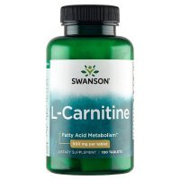 Swanson L-Carnitine 500 mg tabletki, 100 szt.