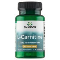 Swanson L-Carnitine 500 mg tabletki, 30 szt.