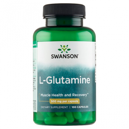 SWANSON L-Glutamine 100 kapsułek