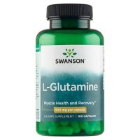 Swanson L-Glutamine kapsułki, 100 szt.