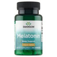 Swanson Melatonin 1 mg kapsułki, 120 szt.
