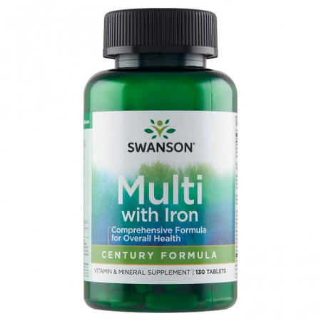 SWANSON Multi with Iron 130 tabletek