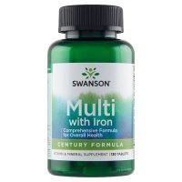 Swanson Multi With Iron tabletki, 130 szt.