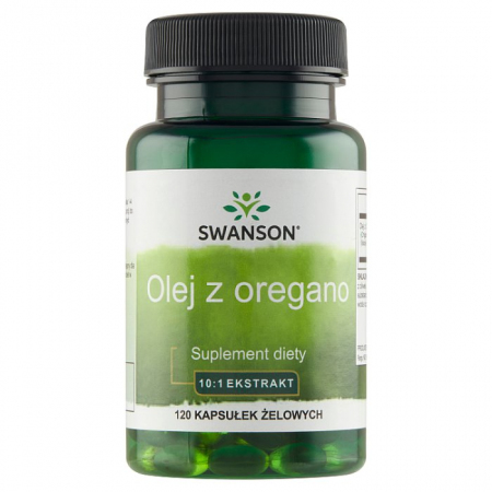SWANSON Oregano Oil 120 kapsułek