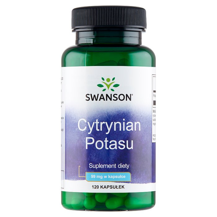 Swanson Potassium Citrate kapsułki, 120 szt.
