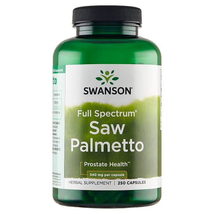 SWANSON Saw Palmetto 250 kapsułek
