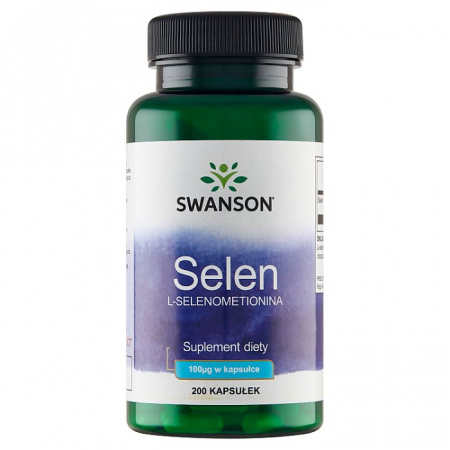 SWANSON Selenium 200 kapsułek