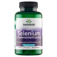 Swanson Selenium L-Selenometh kapsułki, 300 szt.