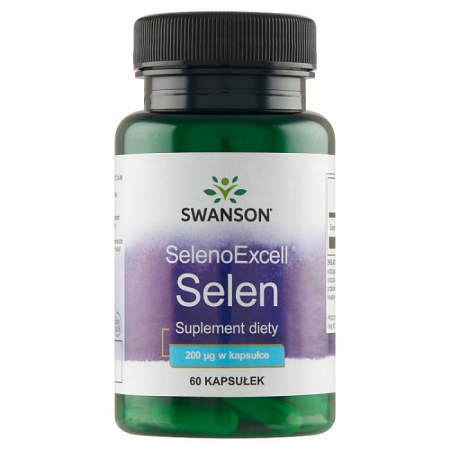 SWANSON SelenoExcell 200 mcg 60 kapsułek