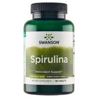 Swanson Spirulina tabletki, 180 szt.