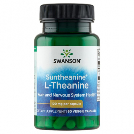 SWANSON Suntheanine L-Theanine 60 kapsułek