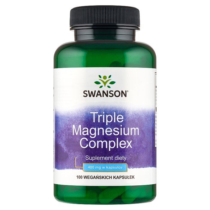 Swanson Triple Magnesium Complex kapsułki, 100 szt.