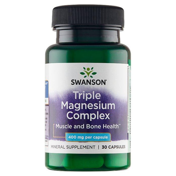 Swanson Triple Magnesium Complex kapsułki, 30 szt.