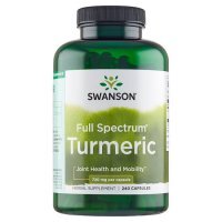 Swanson Turmeric 720 mg kapsułki, 240 szt.