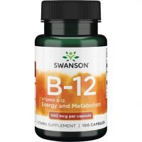 Swanson Vitamin B-12 kapsułki, 100 szt.