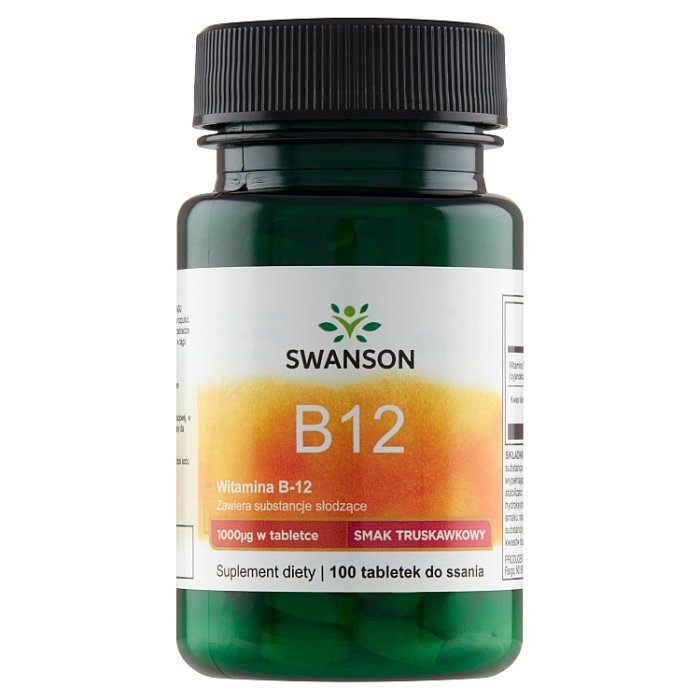 Swanson Vitamin B-12 1000 mcg kapsułki, 100 szt.