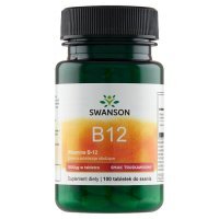 Swanson Vitamin B-12 1000 mcg kapsułki, 100 szt.