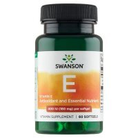 Swanson Vitamin E 400 IU kapsułki, 60 szt.
