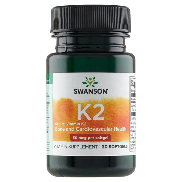 Swanson Vitamin K-2 50 mcg kapsułki, 30 szt.