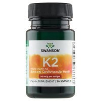 Swanson Vitamin K-2 50 mcg kapsułki, 30 szt.