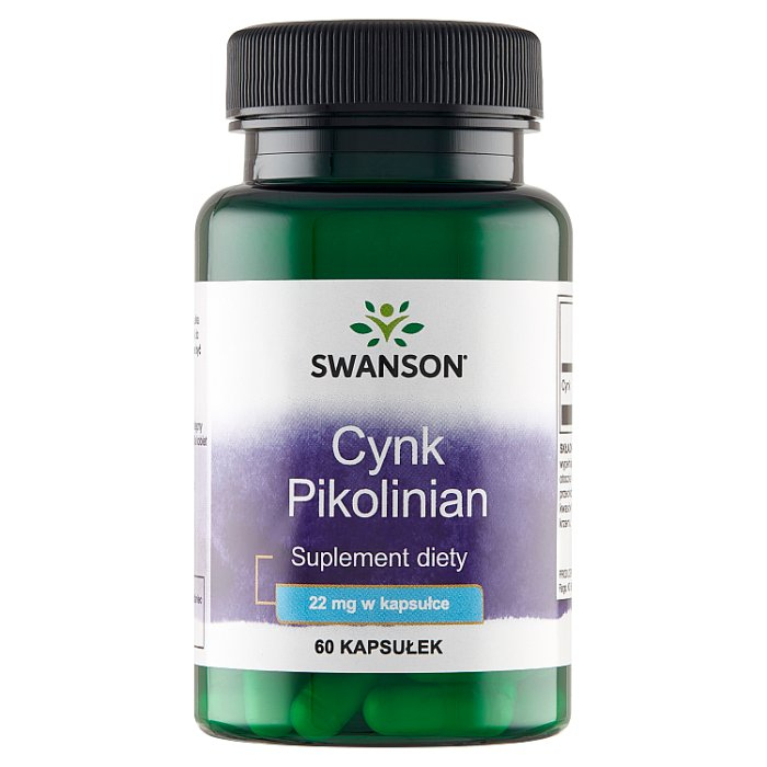 SWANSON Zinc Picolinate 60 kapsułek