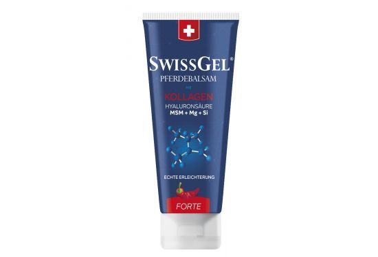 SwissGel Końska maść forte rozgrzewająca z kolagenem 200 ml