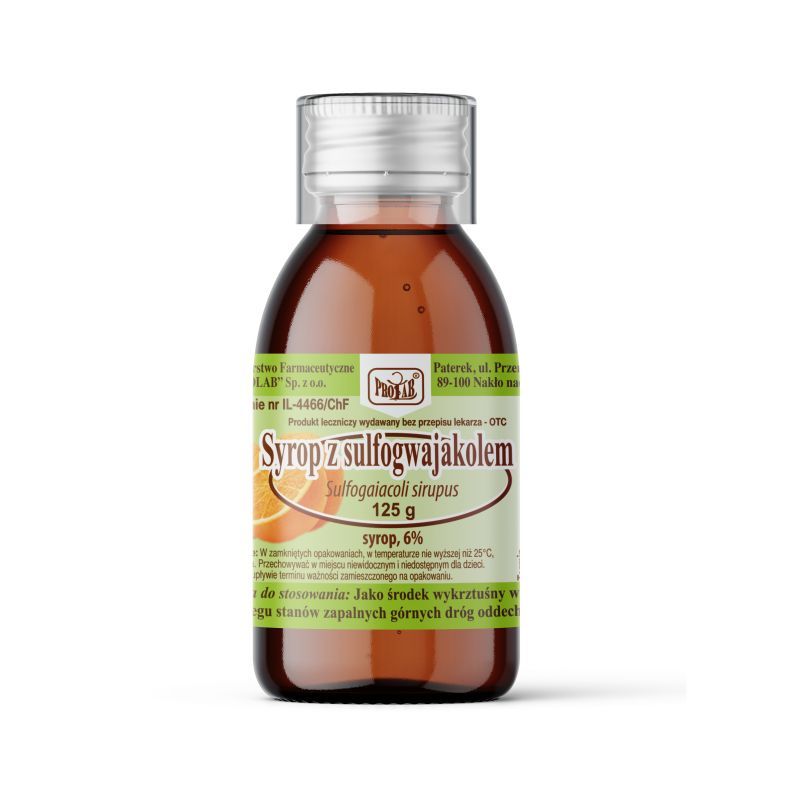 Syrop z sulfogwajakolem 125 g