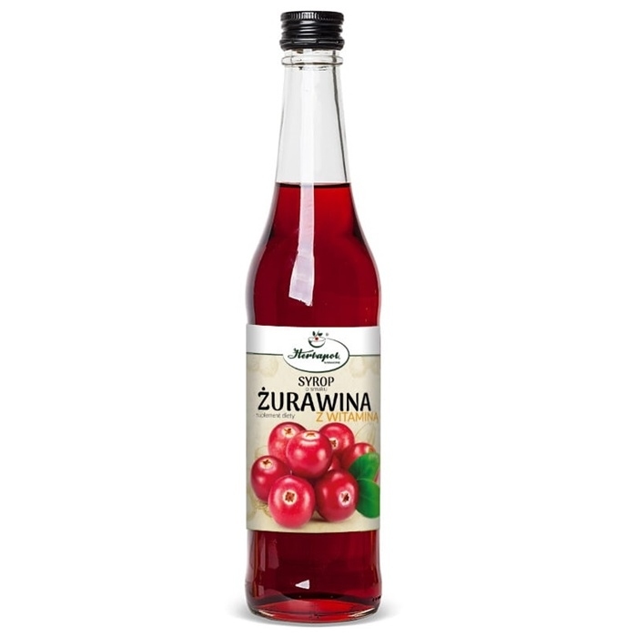 Syrop Żurawina z witaminą C 480 ml